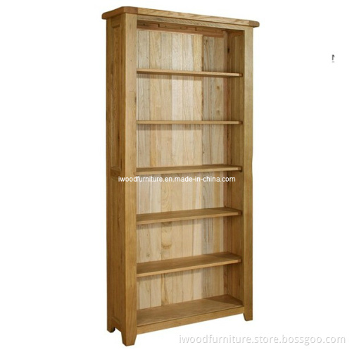 Rustic Reclaimed Oak Tall Bookcase